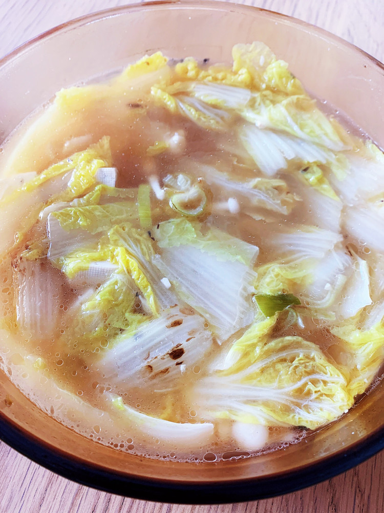 娃娃菜豆腐菌菇汤的做法