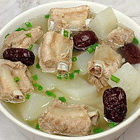 秋冬季润肺营养汤～白萝卜排骨汤的做法图解5