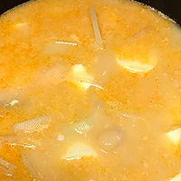 低脂懒人开胃菜谱：玉子豆腐酸辣汤的做法图解10