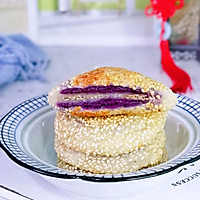 #我们约饭吧#糯米紫薯饼的做法图解19