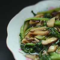 香菇油菜的做法图解6
