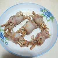猪肉金针菇卷的做法图解6