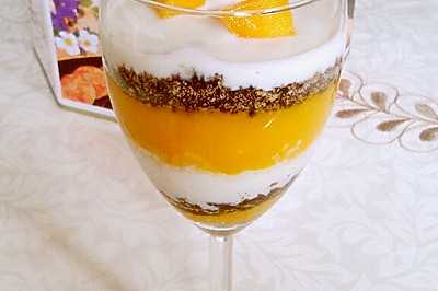 夏日甜品——芒果酸奶杯