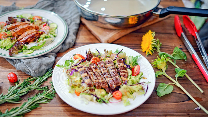 牛排沙拉