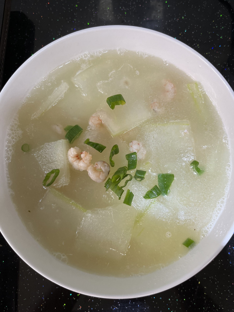 虾仁冬瓜汤的做法
