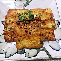 蛋黄煎豆腐的做法图解13