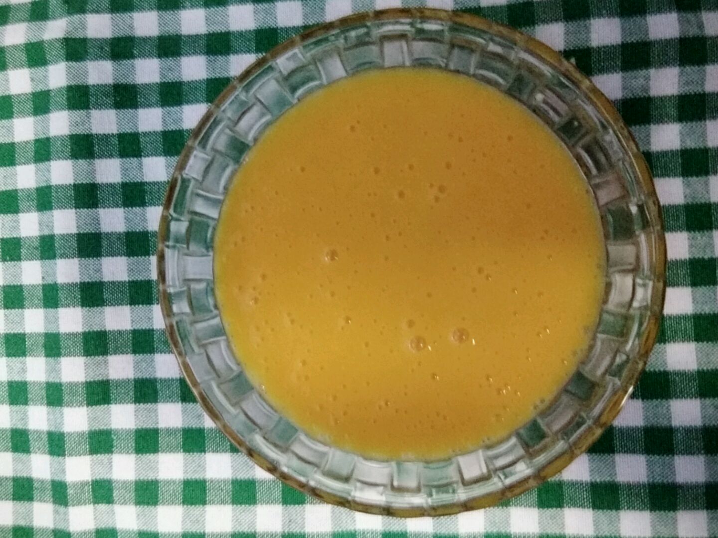 Pumpkin corn paste