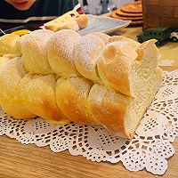 #美食视频挑战赛#超柔软紫薯云朵面包的做法图解36