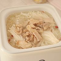 酸菜炖滑肉的做法图解9