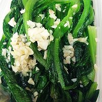 蒜茸油麦菜的做法图解2
