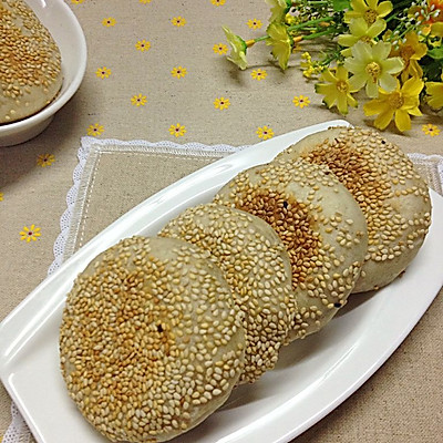 椒盐芝麻小烧饼