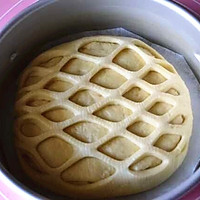 网纹豆沙夹层面包#东菱魔法云面包机#的做法图解12