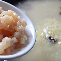 #美食新势力#夏季养胃，事半功倍——香菇鸡肉小米粥的做法图解10