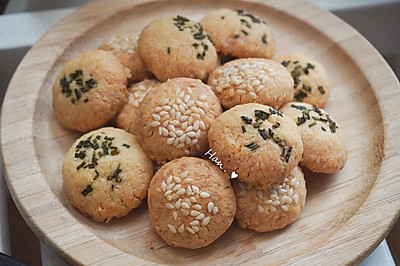 起司球饼干（白芝麻味&迷迭香味）
