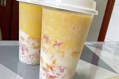 自创杨枝甘露