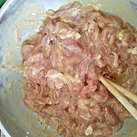 豆芽炒肉丝的做法图解3