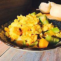 丝瓜菜脯炒蛋的做法图解7