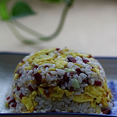 牛肉鸡蛋炒饭