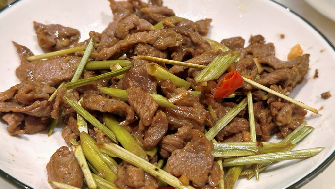 泰式香茅炒牛肉和薄荷炒牛肉5