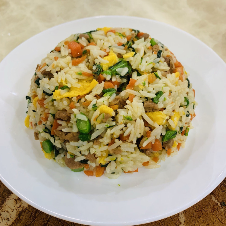 「家常菜」双色炒饭的做法