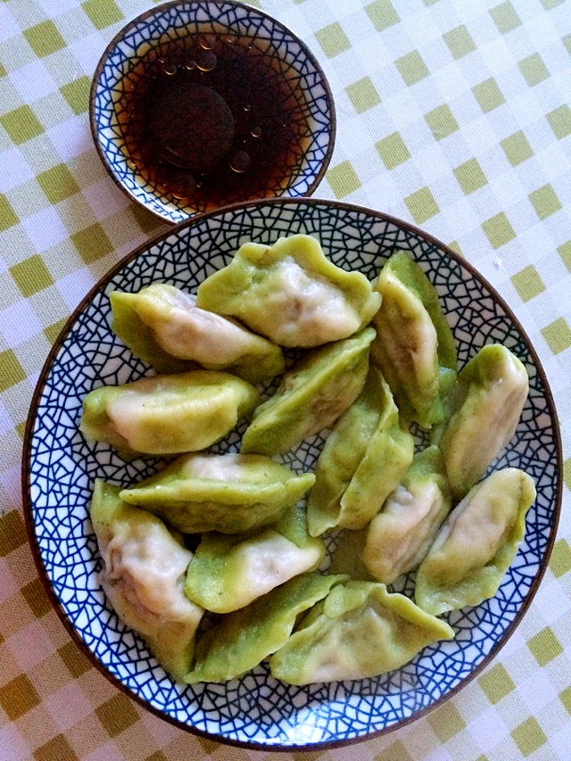 [  翡翠饺子 ]的做法图解8
