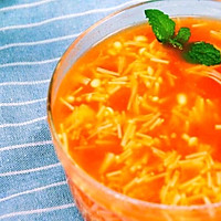 番茄金针菇汤的做法图解9