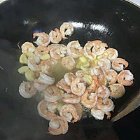 蒜炒红头虾的做法图解4