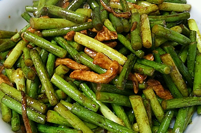 肉丝蒜苗（家常菜系列）