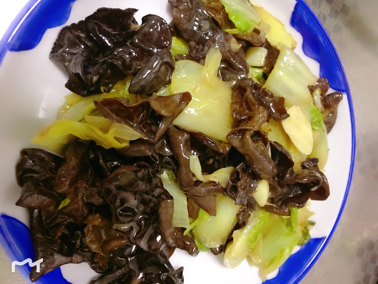 黑白菜的做法