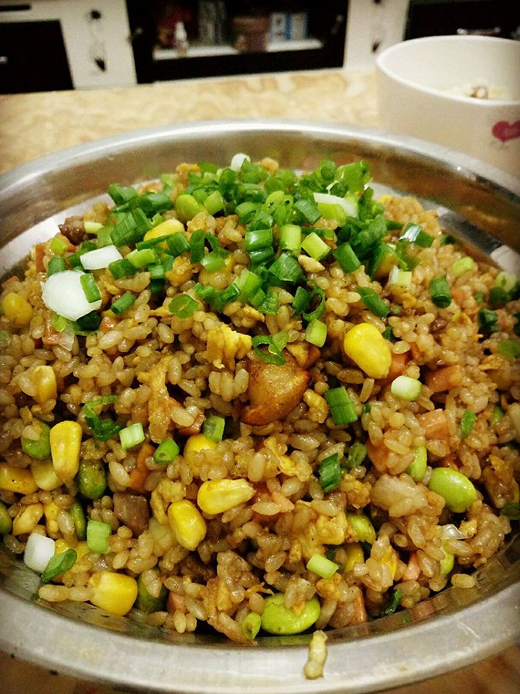 酱油炒饭的做法