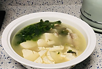 素雅-昂刺鱼豆腐汤的做法
