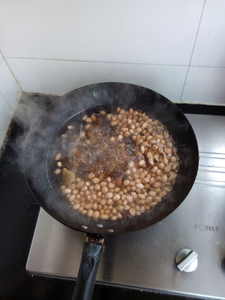 水煮花生豆的做法
