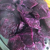 紫薯汤种吐司的做法图解1