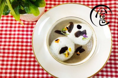 「回家菜谱」——黑松露野菌卡布奇诺奶泡汤