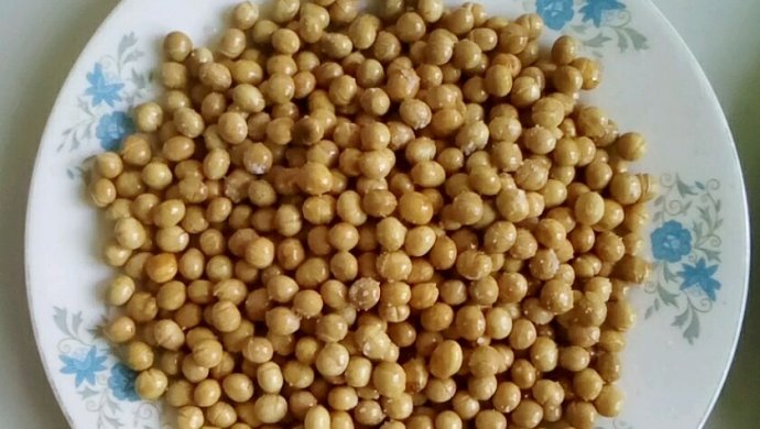 炸黄豆