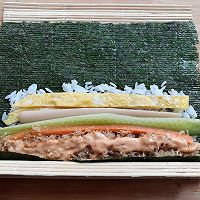 金顶寿司#丘比沙拉汁#的做法图解8