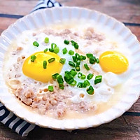 玉米萝卜排骨汤+鸡蛋蒸肉末+糯米饭的做法图解18