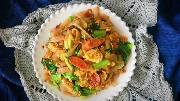 芝麻酱炒河粉