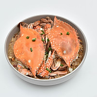 #家常海鲜 糯米蒸蟹的做法图解7