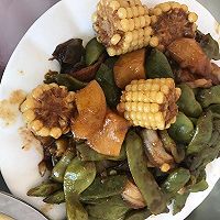 豆角蒸饼的做法图解12