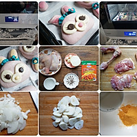 星黛露奥尔良鸡肉刈包的做法图解5