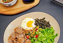牛肉生菜拌饭的做法