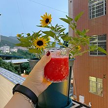 kaka的饮料时间——夏日冰凉西瓜汁