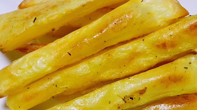 烤箱低油薯条的做法