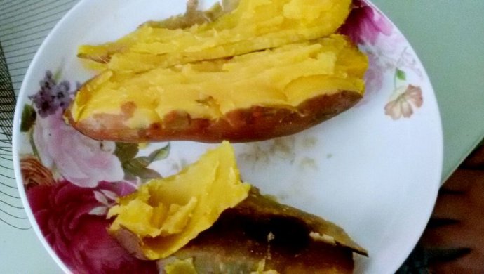 烤箱烤红薯