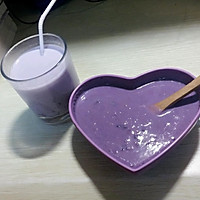 紫薯燕麦牛奶羹（减肥美容）的做法图解1
