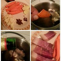 干笋豆芽炖猪蹄煲的做法图解4