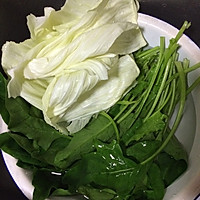 小清新白菜卷的做法图解1