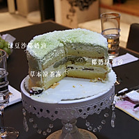 #烘焙美学大赏#绿豆沙椰奶凉茶蛋糕的做法图解8