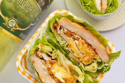低脂低卡‼️生菜三明治